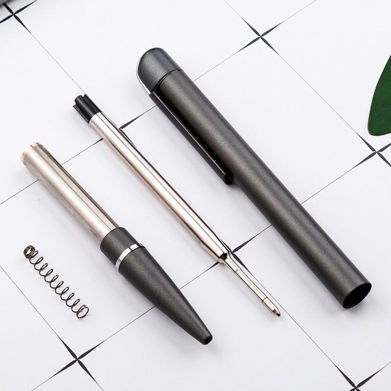 Craycat metalna kemijska olovka 0,5 mm crna luksuzna reklamna poklon olovka za učenike Uredski pribor