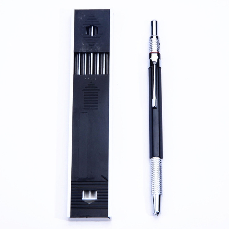 Metalne mehaničke olovke od 2,0 mm, 12 komada HB komada, automatske olovke za crtanje, pisanje, pisaći materijal