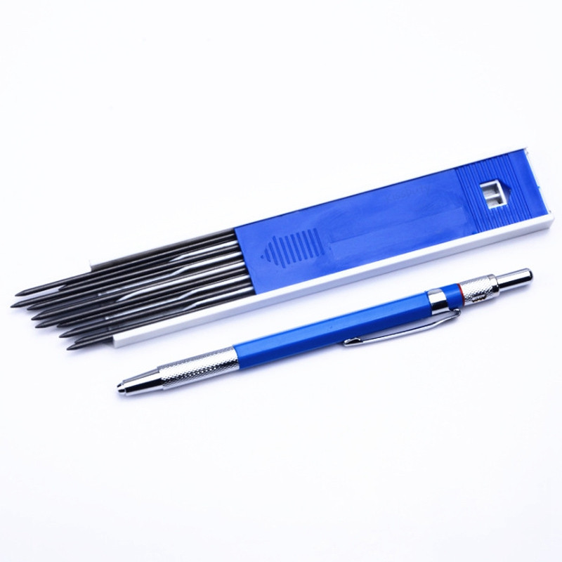 Metalne mehaničke olovke od 2,0 mm, 12 komada HB komada, automatske olovke za crtanje, pisanje, pisaći materijal