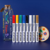 12 värvi värvilised markerid veekindlad autorehvid rehvimustri kummist metallist püsivärvi markerid pliiatsid kirjatarvete värvimistarbed