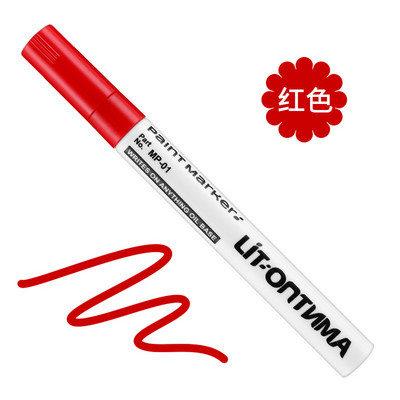 12 värvi värvilised markerid veekindlad autorehvid rehvimustri kummist metallist püsivärvi markerid pliiatsid kirjatarvete värvimistarbed