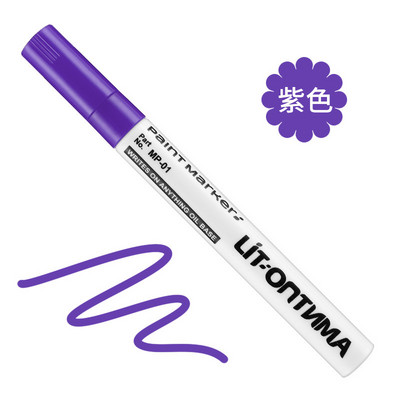 12 värvi värvilised markerid veekindlad autorehvid rehvimustri kummist metallist püsivärvi markerid pliiatsid kirjatarvete värvimistarbed