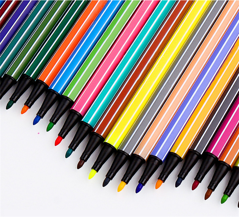 12 tk värvipintsliga kunstitarbed kunstnikule visandite marker marker koolitarbed manga joonistus kirjatarbed vesivärvide pliiatsite komplekt