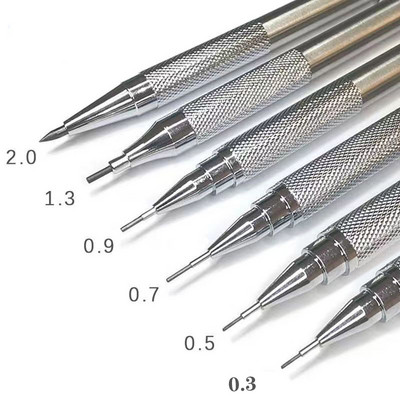 6 méretű fém, mechanikus ceruza