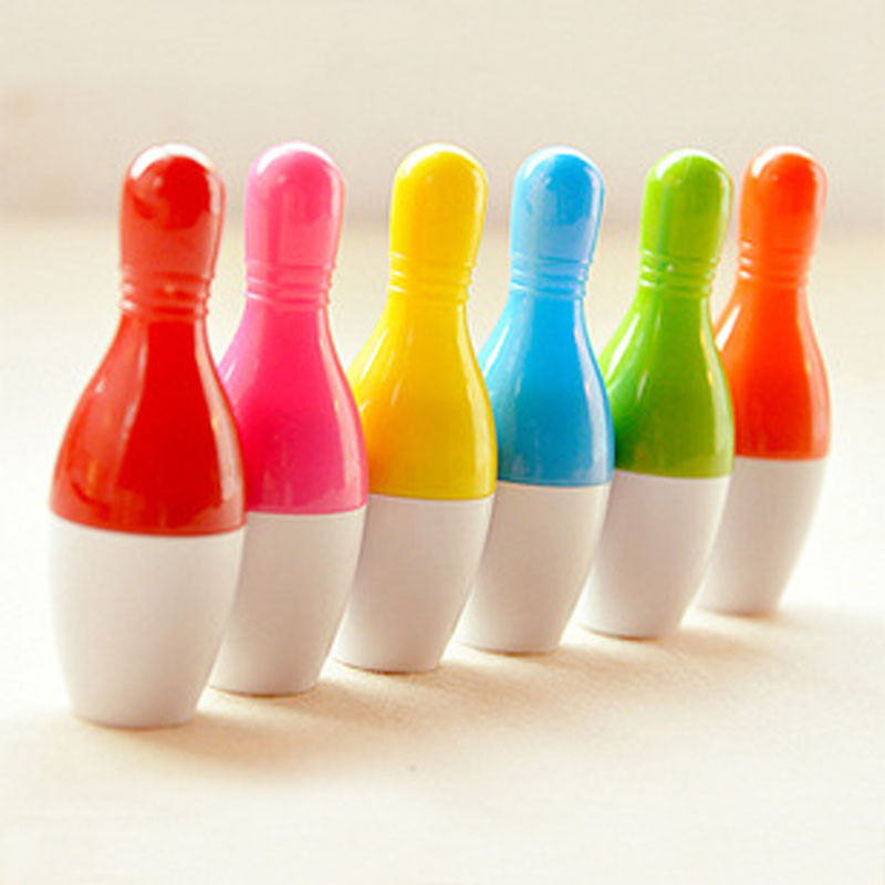 6 kom./lot Kreativna slatka teleskopska kemijska olovka u obliku kuglane Poklon za studente Pribor Kemijska olovka Uredski i školski pribor