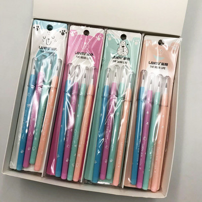 4 buc/set Creioane fără ascuțire Articole de papetărie drăguțe Pixuri automate de desene animate Creioane drăguțe Papetarie școlară pentru studenți Rechizite de birou