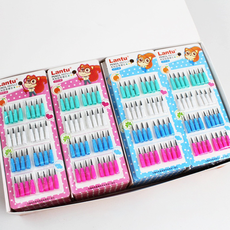 4 buc/set Creioane fără ascuțire Articole de papetărie drăguțe Pixuri automate de desene animate Creioane drăguțe Papetarie școlară pentru studenți Rechizite de birou