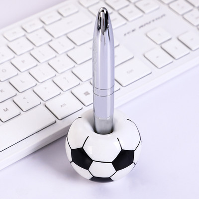 1 KOM. Kreativna metalna cilindrična olovka za stolno računalo Poslovna modna lančana stolna olovka Uredska banka Školski pribor