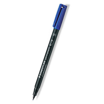 Μόνιμος μαρκαδόρος STAEDTLER 313s Αδιάβροχη λαδομπογιά Πορτοφόλι με λεπτή μύτη Μαύρο Μπλε Πράσινο Κόκκινο Σχέδιο για CD Graffiti Μεταλλικό γυαλί