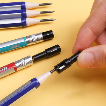 2 бр. Механични моливи 2B с острилки 2,0 mm Сменяеми автоматични моливи Прес химикалки Детски училищни канцеларски материали