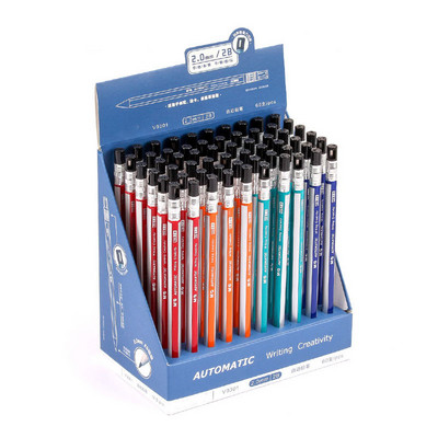 2 komada 2B mehaničke olovke s šiljilom 2,0 mm zamjenjive automatske olovke za olovke, dječje školske uredske papirnice