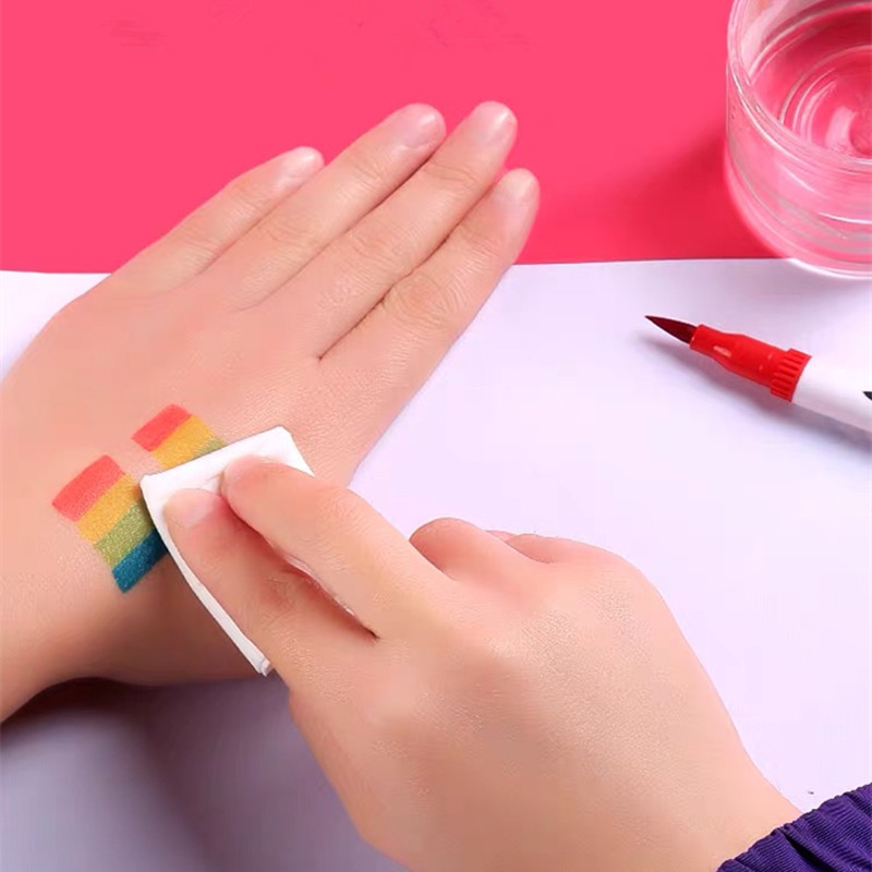 12 boja Umjetnički marker FineLiner Crtanje Slikanje Akvarel Umjetnički marker Olovke s četkicom s dva vrha Školski pribor