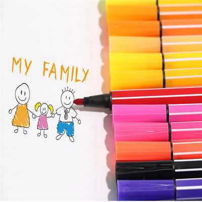 Σετ 12PC Brush Art Markers, Αδιάβροχο που δεν ξεθωριάζει και στεγνώνει γρήγορα, μη τοξικό για σχολικά είδη ζωγραφικής Manga