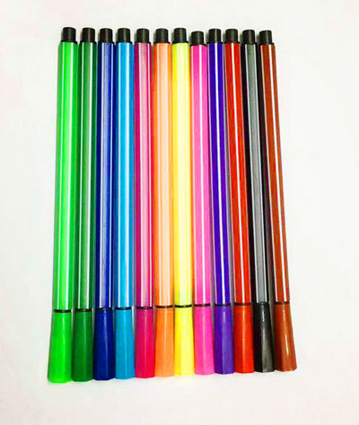 Set umjetničkih markera s kistom od 12 komada Vodootporan Ne blijedi Brzo se suši Neotrovan za umjetničke manga crteže Školski pribor