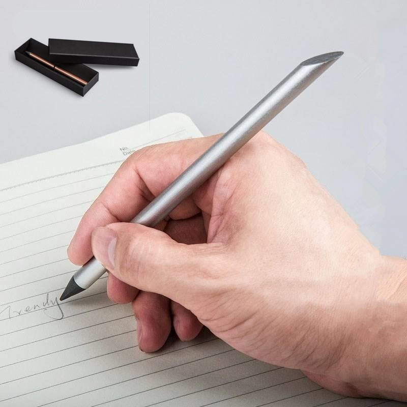 Eternal Pencil No Need Μολύβι ξύστρα Χωρίς μελάνι Στυλό Απεριόριστη επανάληψη γραφής Επαγγελματικό στυλό γραφείου Σχολική προμήθεια μολύβια Δώρο