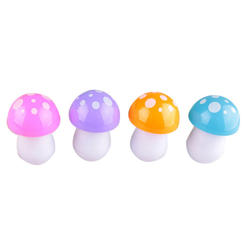 5 bucăți pix creativ în formă de ciupercă de desene animate mini stilou drăguț retractabil pe bază de apă, articole de papetărie, cadouri pentru copii, birou pentru studenți