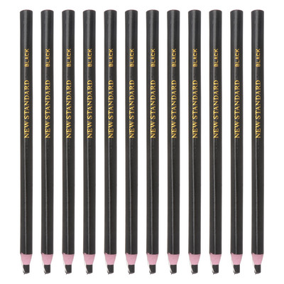 12 KOM Kineski markeri Boja za označavanje crteža Bijela kreda za odljepljivanje Tailors Plavo odijelo Mast Crne olovke Vosak