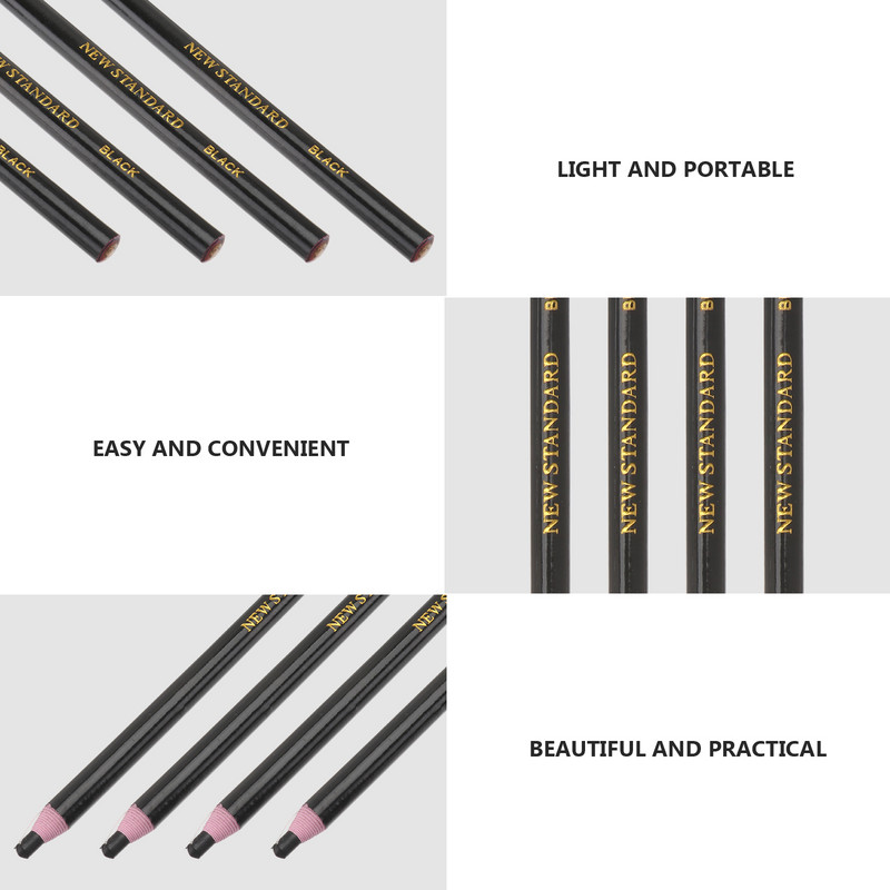 12 KOM Kineski markeri Boja za označavanje crteža Bijela kreda za odljepljivanje Tailors Plavo odijelo Mast Crne olovke Vosak