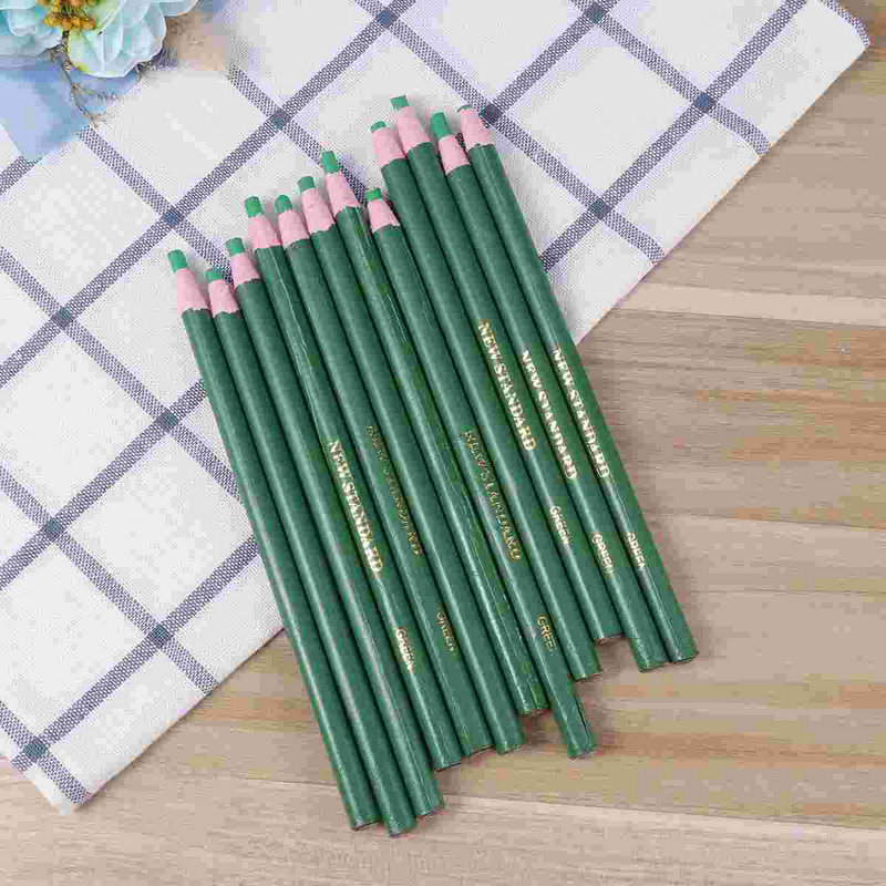 12 KOM Kineski markeri Boja za označavanje crteža Bijela kreda za odljepljivanje Tailors Plavo odijelo Mast Crne olovke Vosak