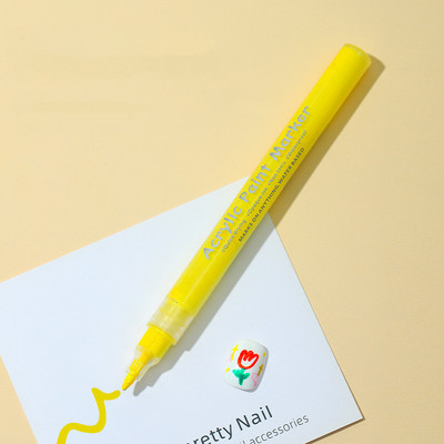 12 markere acrilice de culoare scris stilou metalic manga stilou patinaj permanent hârtie sticlă desen pe perete unghii stilou graffiti culori artă