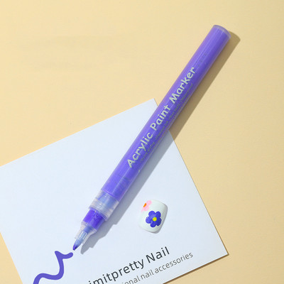 12 markere acrilice de culoare scris stilou metalic manga stilou patinaj permanent hârtie sticlă desen pe perete unghii stilou graffiti culori artă