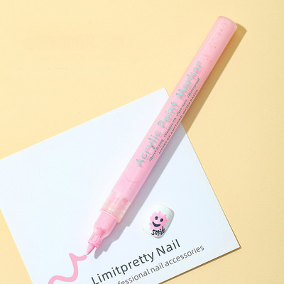 12 markere acrilice de culoare scris stilou metalic manga stilou patinaj permanent hârtie sticlă desen pe perete unghii stilou graffiti culori artă