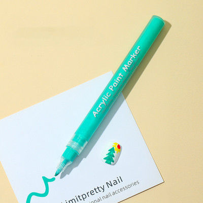 12 markere acrilice de culoare scris stilou metalic manga stilou patinaj permanent hârtie sticlă desen pe perete unghii stilou graffiti culori artă