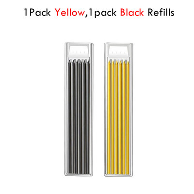 Komplet čvrstih stolarskih olovaka Mehanička olovka za obradu drveta 2,8 mm Alat za označavanje dubokih rupa Ugrađeno šiljilo Radnik Arhitekt Scriber