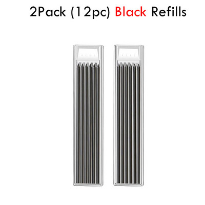 Komplet čvrstih stolarskih olovaka Mehanička olovka za obradu drveta 2,8 mm Alat za označavanje dubokih rupa Ugrađeno šiljilo Radnik Arhitekt Scriber