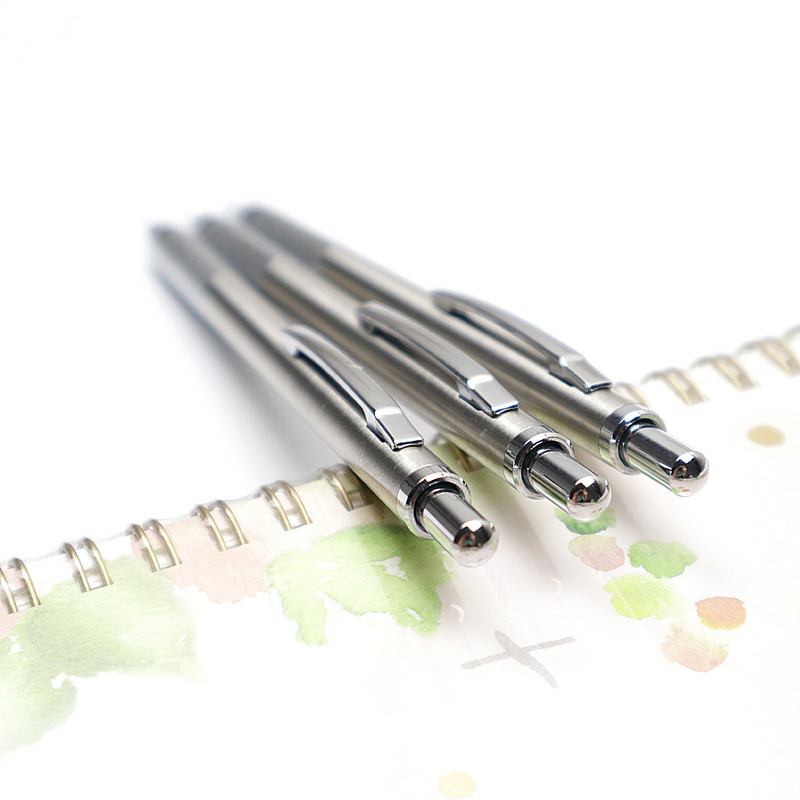 Creion mecanic din metal 0,5 mm/0,7 mm/0,9 mm/1,3 mm de înaltă calitate automată schiță în creion desen școală rechizite de papetărie