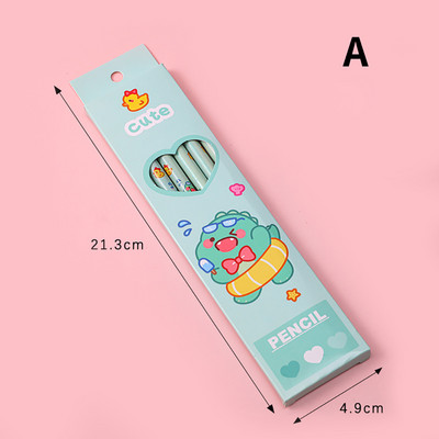 6Pcs/Set Slatka kawaii crtana olovka HB Sketch Artikli Crtanje Pribor Student Školski uredski materijal za djecu Poklon