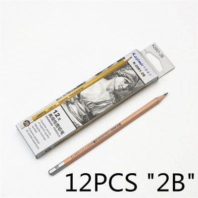 12PCS/LOT Školska olovka za crtanje Drvena HB 2B olovka za crtanje i pisanje
