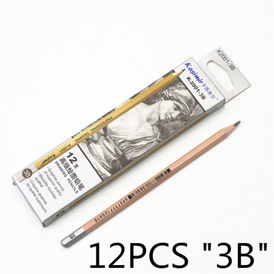 12PCS/LOT Školska olovka za crtanje Drvena HB 2B olovka za crtanje i pisanje