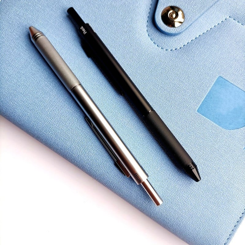 4 u 1 višebojne metalne kemijske olovke 3 boje kemijske olovke 1 automatska olovka za školske uredske potrepštine za pisanje, pribor za pisanje, darove