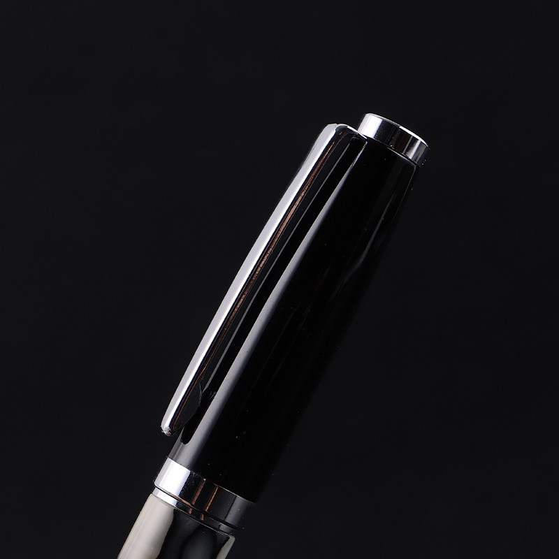 Metalne kemijske olovke s mramornom teksturom 0,7 mm Rotirajuće kemijske olovke od akrilnog materijala Olovke s poslovnim potpisom Školski pribor