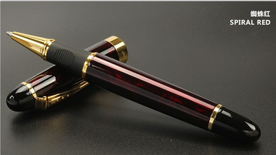 JINHAO X450 Beautiful Business Red Medium Rutuliniai rašikliai Naujas biuras Verslo mokyklos rašiklis