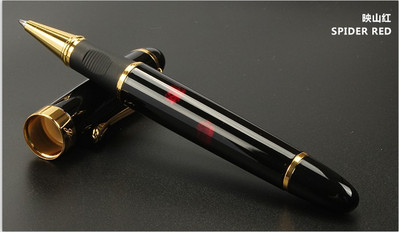 JINHAO X450 Beautiful Business Red Medium Rutuliniai rašikliai Naujas biuras Verslo mokyklos rašiklis