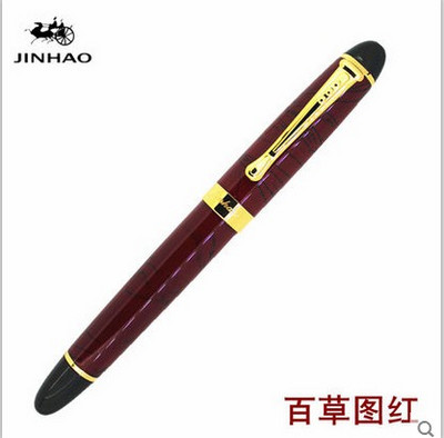 JINHAO X450 Beautiful Business Red Medium Rutuliniai rašikliai Naujas biuras Verslo mokyklos rašiklis