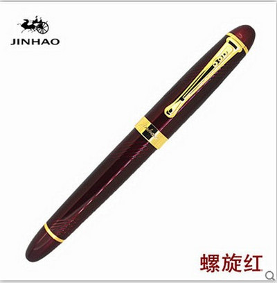 JINHAO X450 Beautiful Business Red Medium Rutuliniai rašikliai Naujas biuras Verslo mokyklos rašiklis
