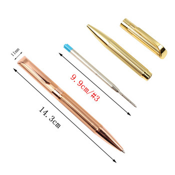 Baikingift Υψηλής ποιότητας Luxury Heavy Rose Gold Pens Cross line Business γραφείο Medium New Student χαρτικά γραφείου