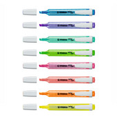 Crystal Coarse Bright Color Highlighter Kist Pen Matte Fantasy Rainbow Pocket Size Marker Spot Liner Drawing H6586