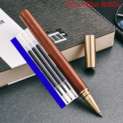 Visokokvalitetni novi dolazak Roler kemijska olovka marke čistog drveta Poslovna muška olovka za pisanje s potpisom Kupi 2 Pošalji poklon