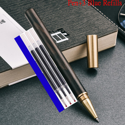 Visokokvalitetni novi dolazak Roler kemijska olovka marke čistog drveta Poslovna muška olovka za pisanje s potpisom Kupi 2 Pošalji poklon