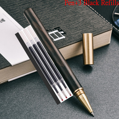 Visokokvalitetni novi dolazak Roler kemijska olovka marke čistog drveta Poslovna muška olovka za pisanje s potpisom Kupi 2 Pošalji poklon