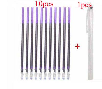 1Set Markeri za tkanine Olovke Markeri koji nestaju na visokoj temperaturi Heat Wrap Fade Out DIY Šivanje Linije za crtanje Pribor