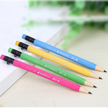 4 бр./лот механичен молив 0,7 mm 2B автоматични моливи студенти деца задвижващ молив канцеларски материали училищни офис консумативи