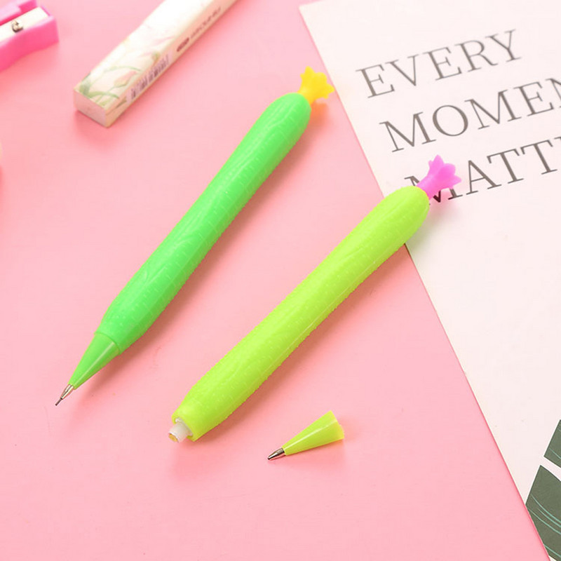 4kom Cartoon Carrot 0.7mm Mehanička olovka Japanski školski pribor Korejski pribor Olovke na dar za djecu