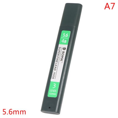 Creioane mecanice automate de 5,6 mm și creion grafit cărbune 4B 6B 8B Instrument de scris pentru biroul școlar