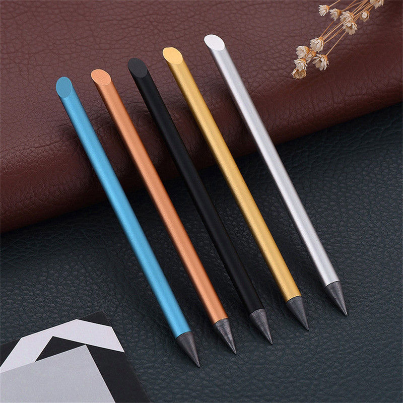 Scriere nelimitată fără cerneală Creion etern Creion fără cerneală Rechizite de birou pentru școală Papetarie Creioane Semn de afaceri Pen Cadou Design nou