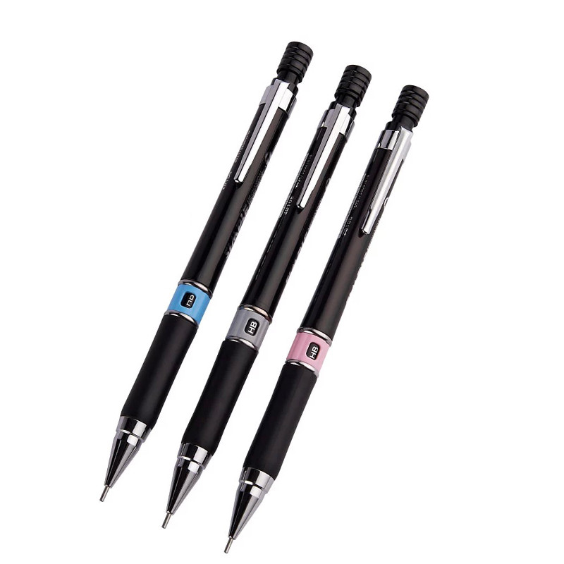 5 kom. Metalna mehanička olovka 0,5 mm/0,7 mm Lead Core Studentski pisaći pribor Olovka za crtanje i crtanje Uredski školski pribor